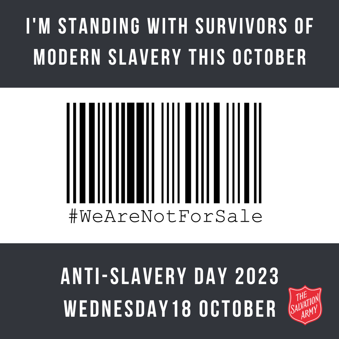 Anti Slavery Day | The Salvation Army